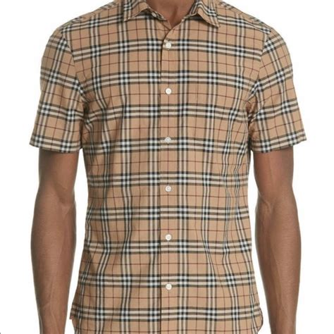 burberry short sleeve button up toronto|thomas burberry shirts.